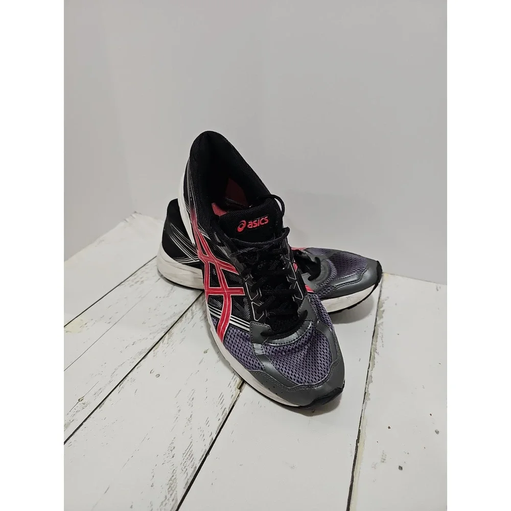 Asics Mens Gel Contend 4 RunningShoe Size 13 Gray And Red